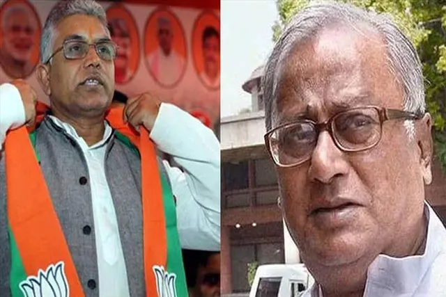 সৌগতর নিজের গায়েই তো কালি লেগে আছে: দিলীপ ঘোষ