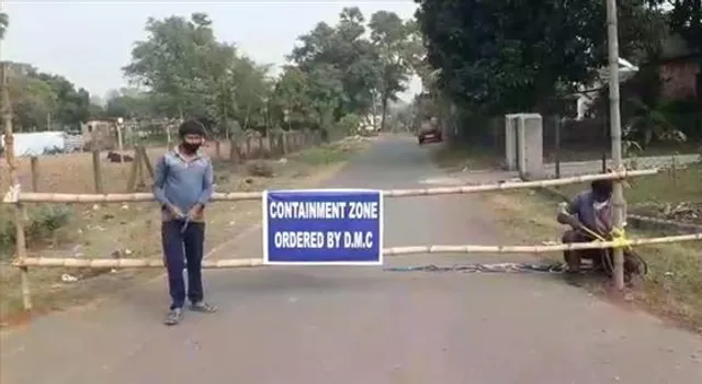 সংক্রমণ কমতেই দুর্গাপুরে সরানো হল কনটেইনমেন্ট জোন