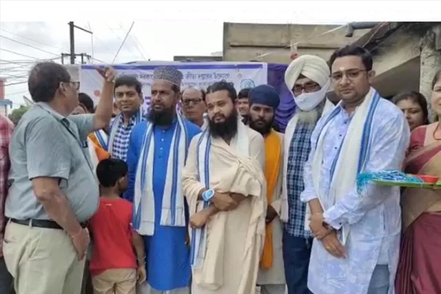 রাখি উৎসবে সম্প্রীতির বার্তা খনি অঞ্চলে