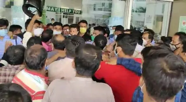 দুর্গাপুরে রোগীর মৃত্যুকে কেন্দ্র করে উত্তেজনা
