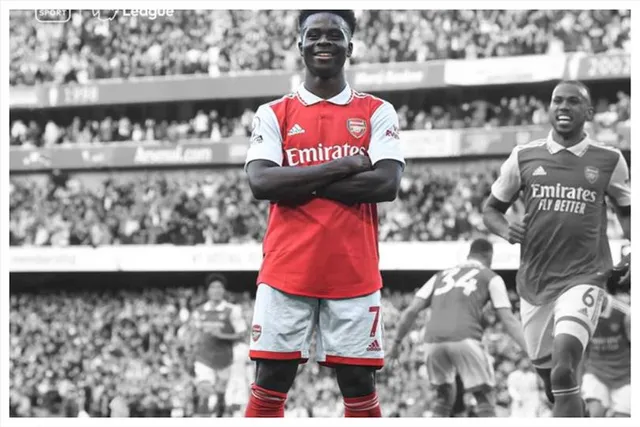 তৃতীয় তরুণ ফুটবলার হিসেবে এই রেকর্ড গড়লেন সাকা