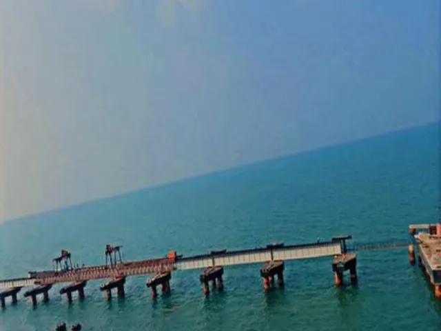 ভারতের প্রথম উল্লম্ব লিফট সমুদ্র সেতু নির্মাণের কাজ শীঘ্রই শেষ হবে
