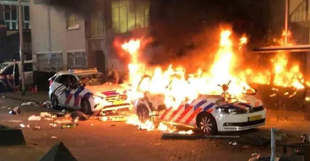 লকডাউনের প্রতিবাদ, উতপ্ত নেদারল্যান্ডস