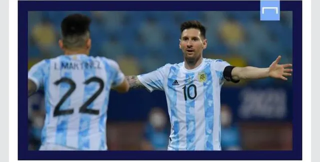 আর্জেন্টিনার হয়ে কোপা আমেরিকার বীরত্বের পরে মেসির পক্ষে ব্যালন ডি '