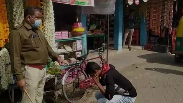 মাস্ক না পরলেই কান ধরে উঠবস !