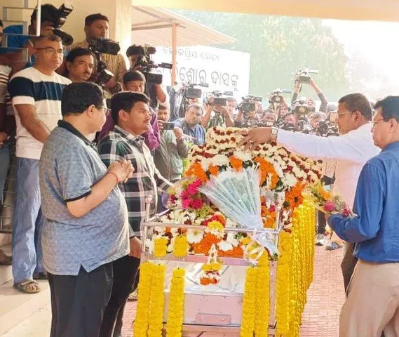 নব দাসের   প্রয়াণে  শোকপ্রকাশ বিধায়কের