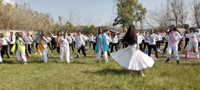 সিরিয়ার ৩৩টি যোগা সেন্টারে পালিত হল দোল