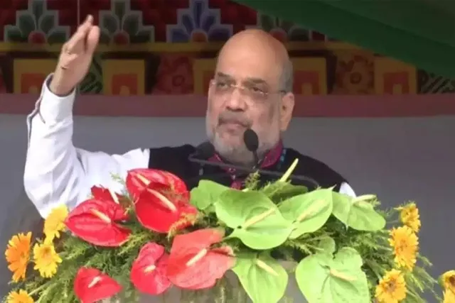 উত্তর-পূর্বাঞ্চলে শান্তি প্রতিষ্ঠা করেছে বিজেপিইঃ অমিত শাহ