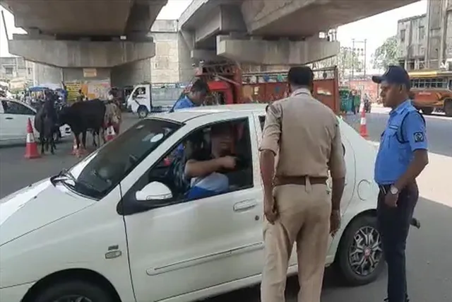 রানীগঞ্জে নাকা চেকিং