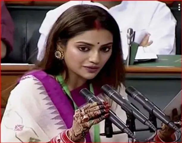 নুসরতের সাংসদ পদ খারিজের দাবি বিজেপির