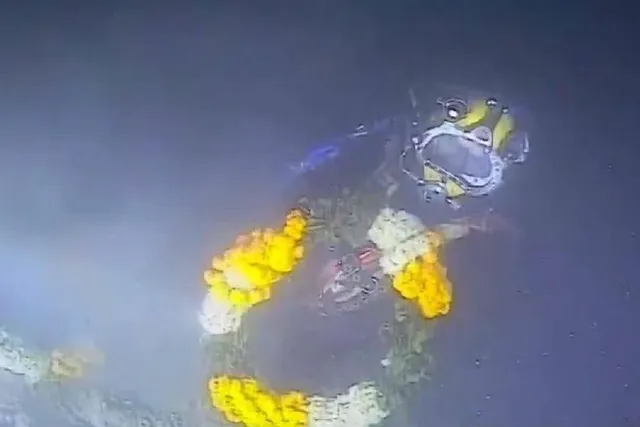 সমুদ্র বক্ষে সামরিক জাহাজকে অভিনব শ্রদ্ধাঞ্জলি ভারতীয় নৌবাহিনীর