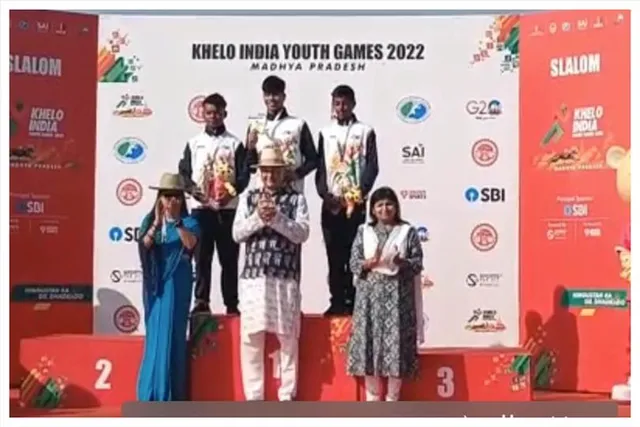 ক্যানো প্রতিযোগিতায় মধ্যপ্রদেশের জোড়া সোনা