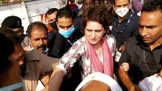 ফের উত্তরপ্রদেশে বাধার মুখে প্রিয়াঙ্কা গান্ধী