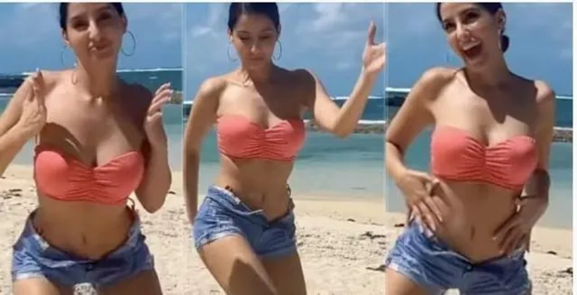 মরিশাস সমুদ্র সৈকতে "ভাইবিং"! ইনস্টাগ্রামে উষ্ণতা বাড়ালেন নোরা ফাতেহি