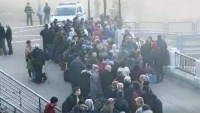 দলে দলে খেরসন ছেড়ে যাচ্ছে মানুষ