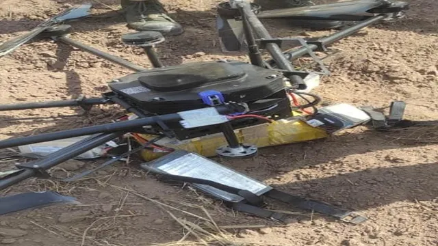 উপত্যকায় গুলি করে নামানো হল ড্রোন