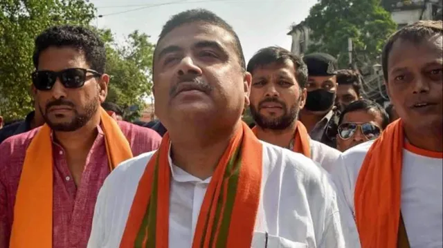 ফের শুভেন্দুর কনভয়ে দুর্ঘটনা