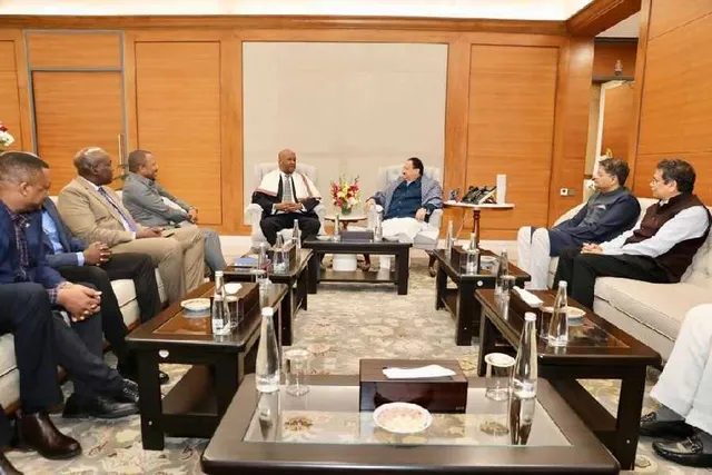 তানজানিয়ার শাসক দলের প্রতিনিধিদলের সঙ্গে সাক্ষাৎ জেপি নাড্ডার