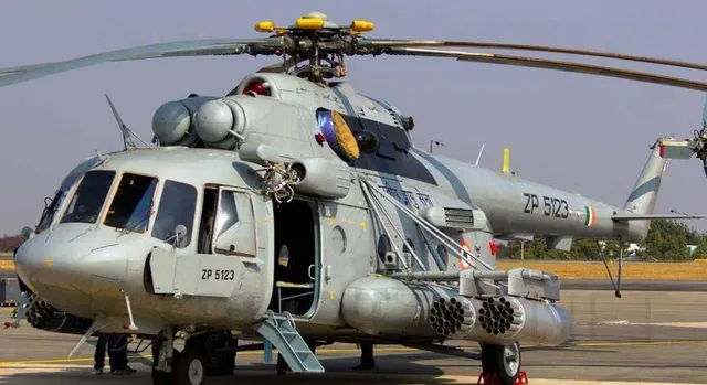 ভেঙে পড়া কপ্টার রাশিয়ার তৈরি