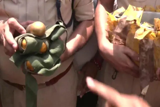 ড্রোন থেকে উদ্ধার সাতটি ইউবিজিএল ও সাতটি চৌম্বকীয় বোমা