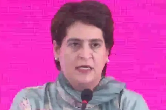 উইমেন ম্যানিফেস্টো প্রস্তুত করেছে কংগ্রেস : প্রিয়াঙ্কা