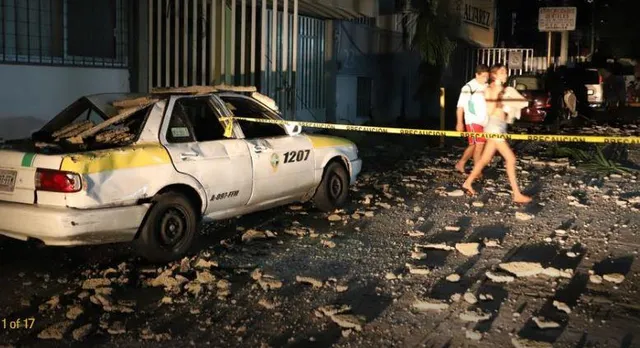 ভয়াবহ ভূমিকম্পে কেঁপে উঠল মেক্সিকো