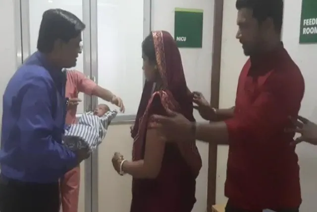 স্বাস্থ্যসাথী কার্ডের সাহায্যে সুস্থ হল এক  সদ্যোজাতক