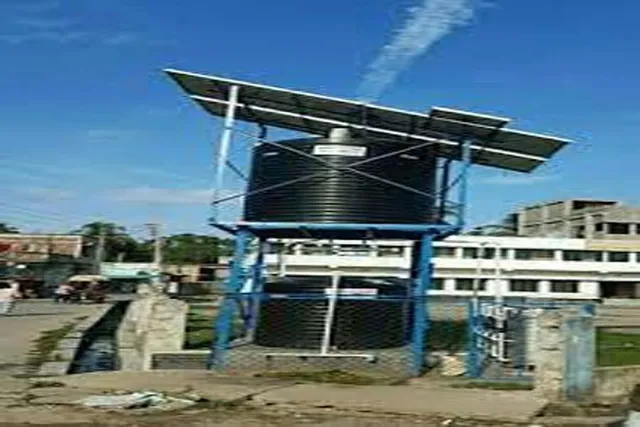 উদ্বোধনের আগেই ভেঙে পড়ল সজলধারার জলের ট্যাঙ্ক