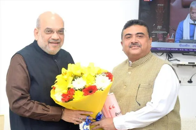অমিত শাহের সঙ্গে ৩০ মিনিট সাক্ষাতে অভিভূত শুভেন্দু