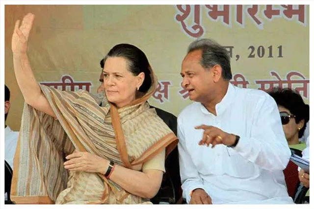 আজ সোনিয়া গান্ধীর সাথে দেখা করবেন অশোক গেহলট