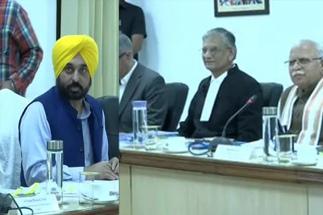 সুতলেজ যমুনা লিঙ্ক নিয়ে বৈঠকে মান ও খট্টর