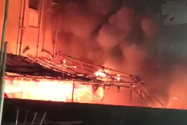 মুম্বইয়ে ফের বিধ্বংসী আগুন