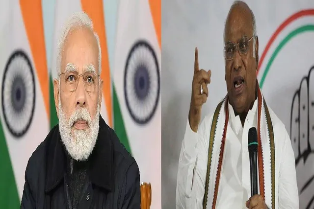 গণতন্ত্র নিয়ে মোদীকে কড়া ভাষায় আক্রমণ খাড়গের