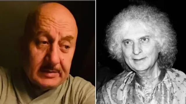 অনুপম খের এর অভিনয় ক্যারিয়ারে পণ্ডিত শিবকুমার শর্মার বড় ভূমিকা ছিল