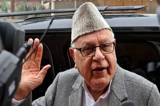 পাকিস্তানের সঙ্গে মতবিরোধ দূর করার আহ্বান ফারুক আবদুল্লাহর