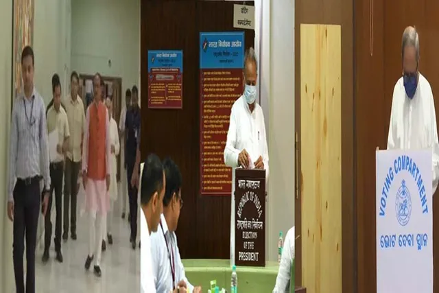 ভোট দিলেন মধ্যপ্রদেশ, ওড়িশা ও রাজস্থানের মুখ্যমন্ত্রীরা