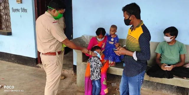 করোনা বিধি মানাতে পশ্চিম মেদিনীপুরের প্রতিটি থানায় পুলিশের বিশেষ টিম