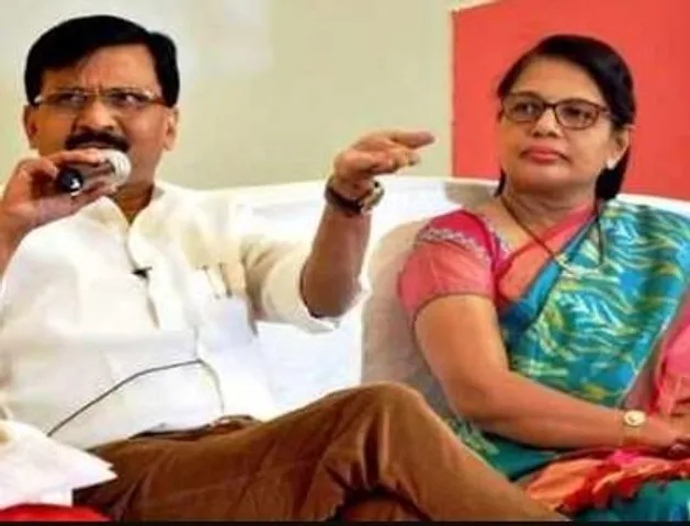 বেআইনি আর্থিক লেনদেন মামলায় ইডি দফতরে সঞ্জয় রাউতের স্ত্রী