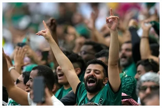 আর্জেন্টিনাকে হারিয়ে রোনাল্ডোকে নকল সৌদি সমর্থকদের