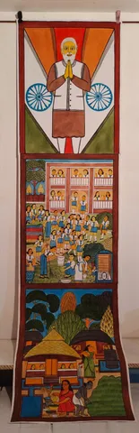 দেশের প্রধানমন্ত্রীকে জন্মদিনে শুভেচ্ছা জানালেন পটুয়ারা