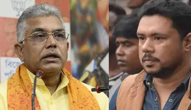 রাজু সাহানির গ্রেফতারে খোঁচা দিলীপের