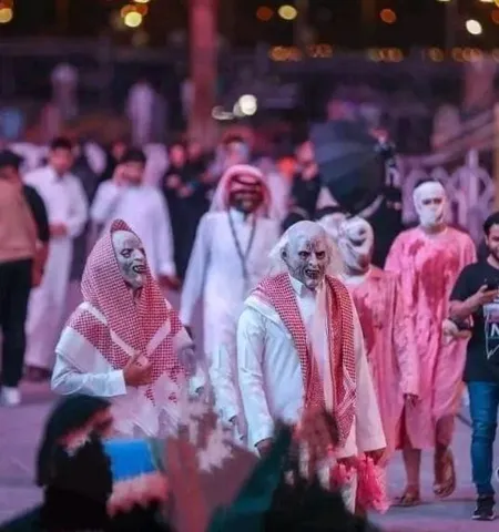 সৌদি আরবে হ্যালোইন উৎসব উদ্‌যাপন