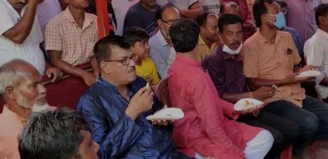 সুকটাবাড়ি এলাকায় মুসলিমদের সহযোগিতায় দুর্গা পুজো