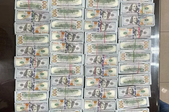 বিমানবন্দর থেকে  ৪,৯৭,০০০ মার্কিন ডলার উদ্ধার