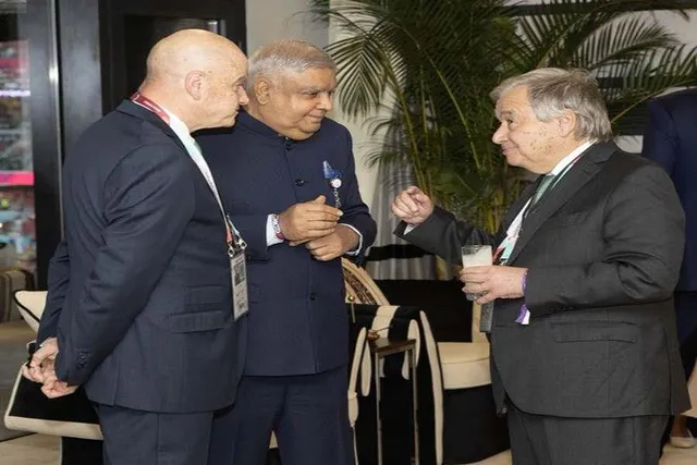 ফিফার সভাপতির সঙ্গে সাক্ষাৎ করলেন জগদীপ ধনকর