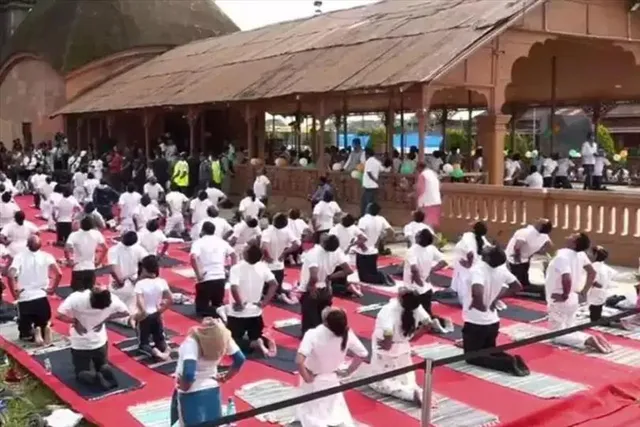 যোগ উৎসবের আয়োজন আয়ুষ মন্ত্রকের