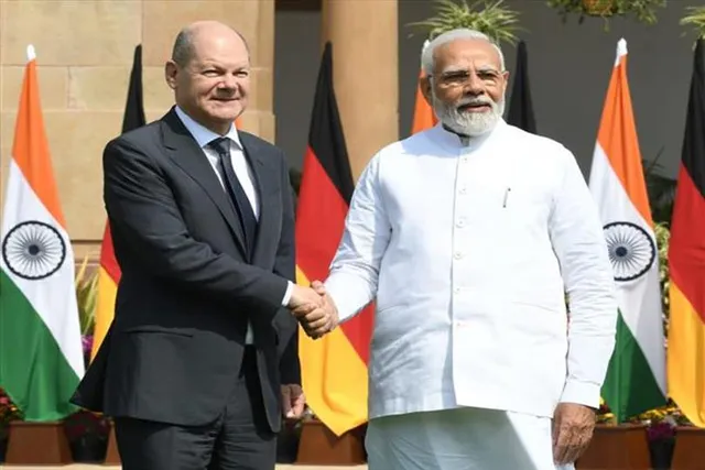 ভারতের প্রধানমন্ত্রীর সঙ্গে জ্বালানি নিয়ে আলোচনা করলেন জার্মান চ্যান্সেলর