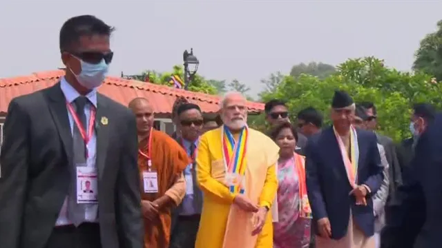 মায়া দেবী মন্দিরে প্রার্থনা করে নেপালে সফর শুরু প্রধানমন্ত্রীর