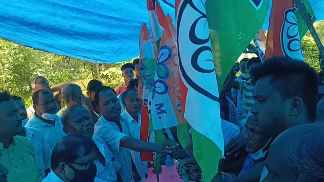 বিজেপি ছেড়ে তৃণমূলে যোগ দিলেন ৫৫০ জন