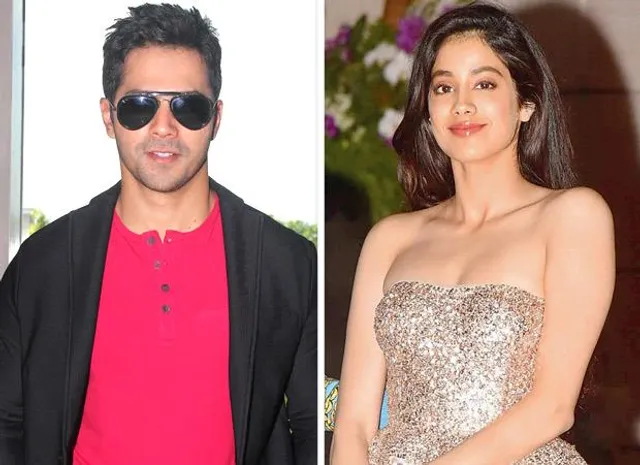 এবারে একসাথে বড় পর্দায় বরুণ ও জাহ্নবী